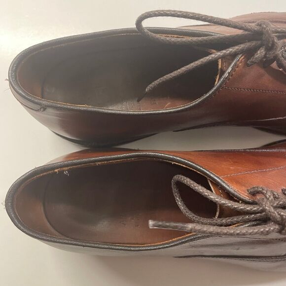 Allen Edmonds Fifth Avenue Walnut Brown Cap Toe Oxford Dress Shoes Men’s 11 D main image 6